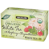 Bigelow Organic White Tea with Raspberry & Chrysanthemum